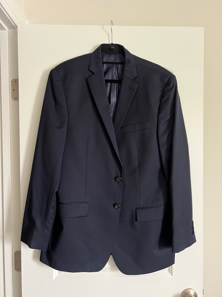 Ralph Lauren Dark Navy Two-Button Sport Coat And Matching Pants